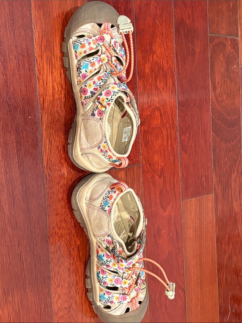 Kids' Newport H2 Water Friendly Sandal Keen Safari Birch Size US 2 Floral - Picture 13 of 13